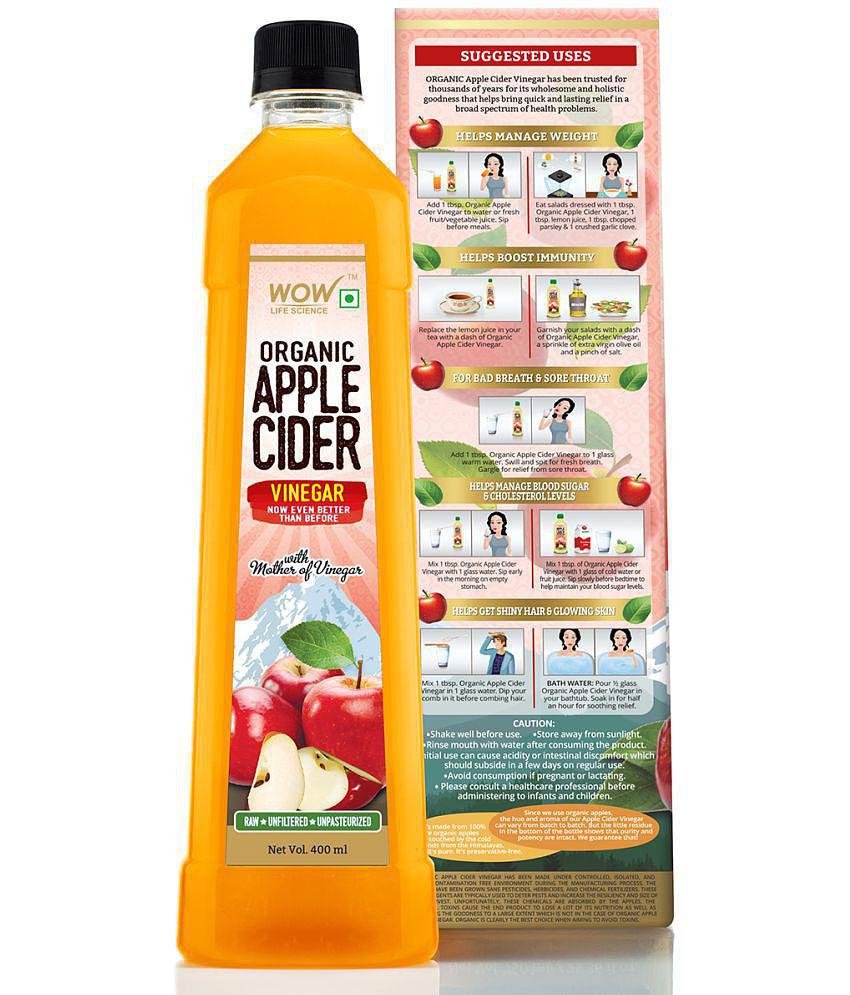 WOW Life Science - Apple Cider Vinegar ( Pack of 1 )