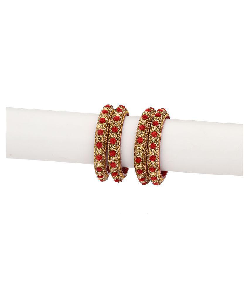 Stylish Men Somil Designer Wedding Fancy Glass Bangle Set For Party, Marriage, Function And Dail