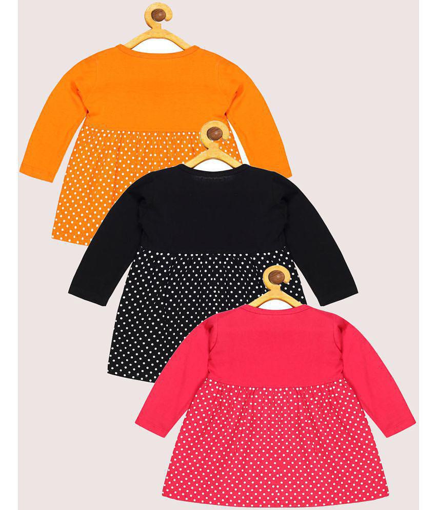 Stylish Men Babeezworld - Multi Cotton Baby Girl Frock ( Pack of 3 ) - None 2025 at ShopCircuit 