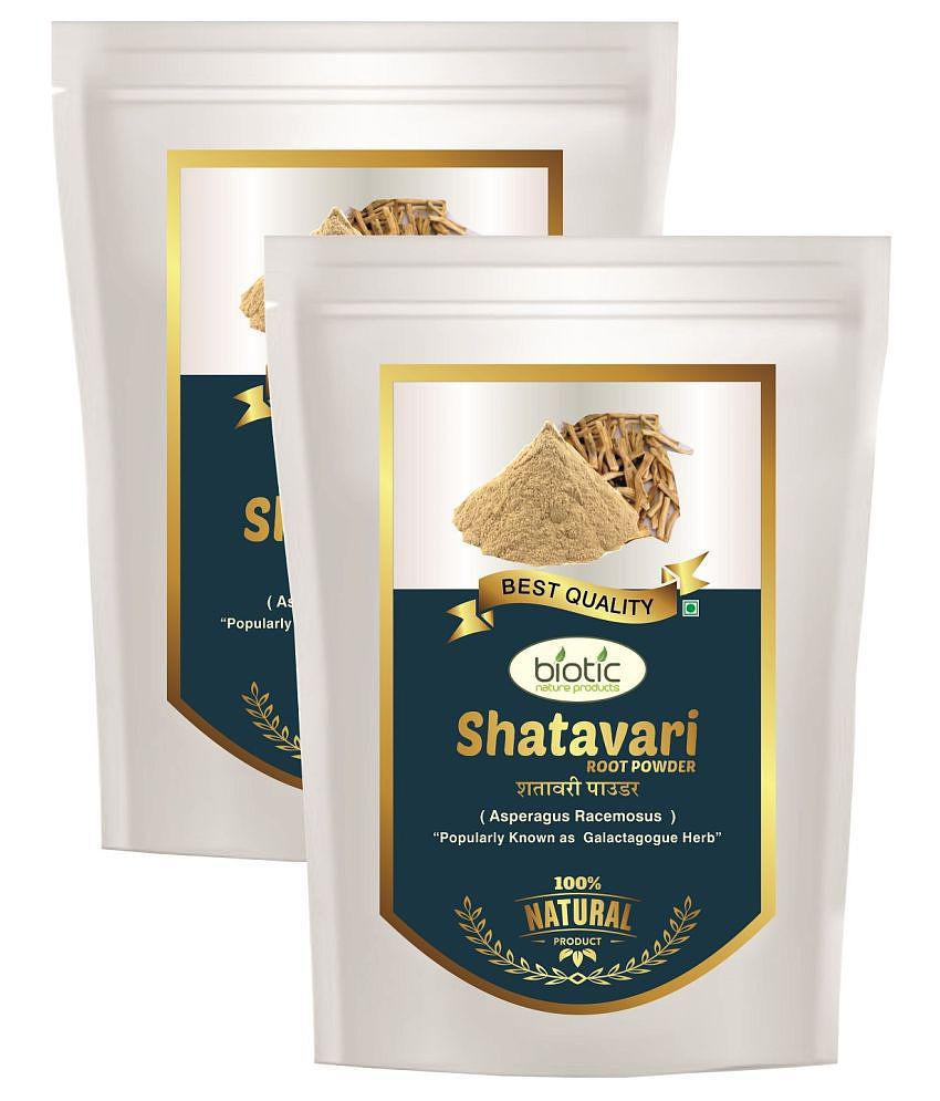 Biotic Shatavari Powder 400 g ( Asperagus Racemosus ) Powder 400 gm Pack of 2