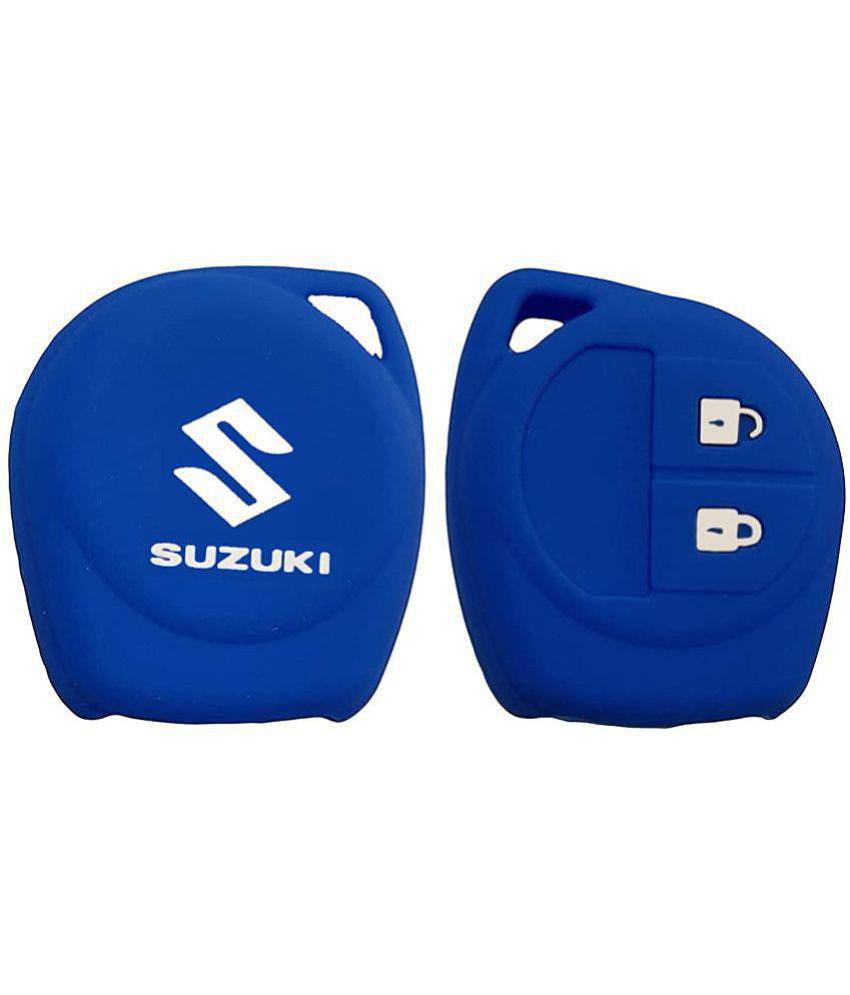 Keycase Silicone Car Key Cover for Maruti Suzuki S 2 Button Key Cover