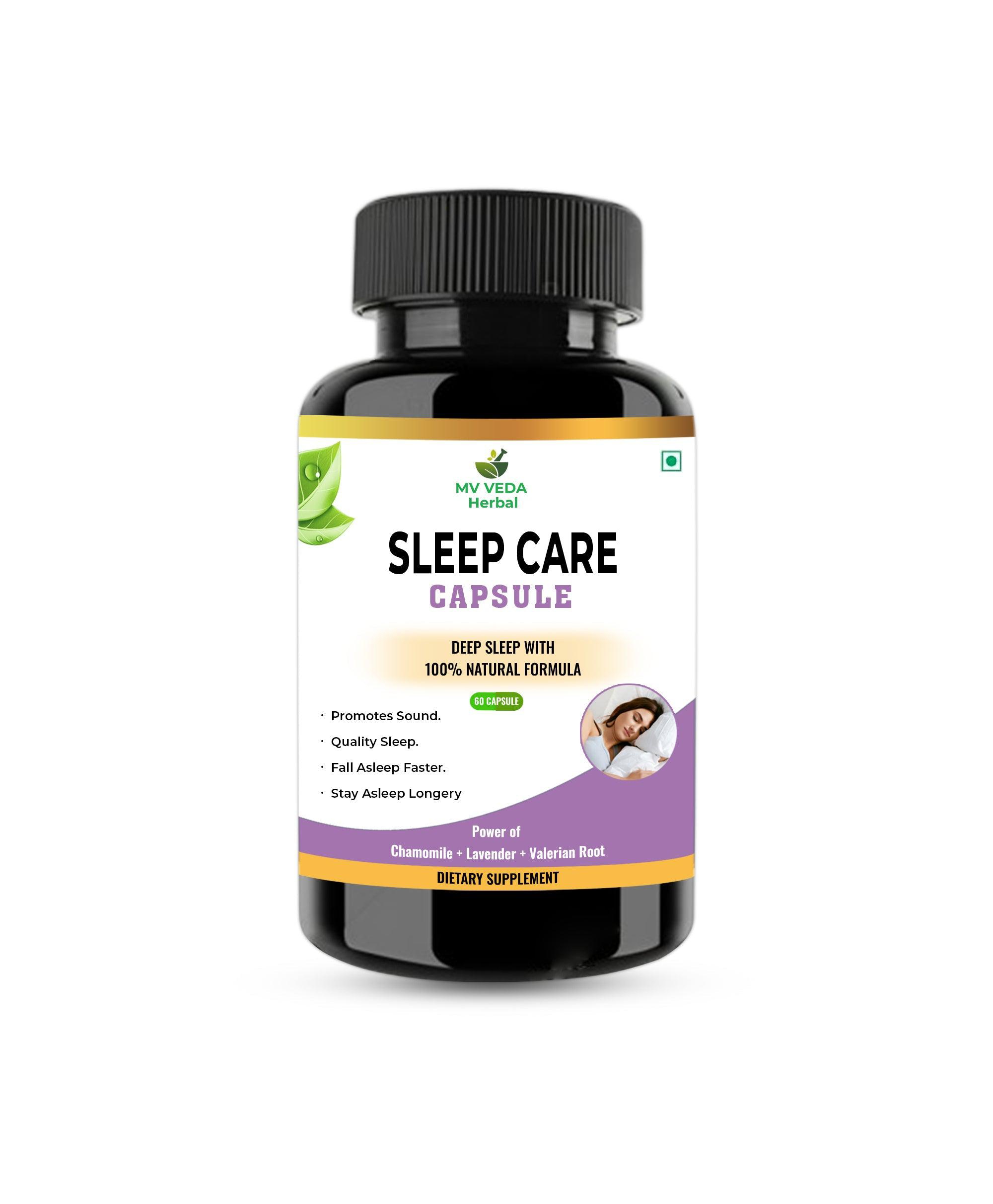 MV Veda Herbal Ashwagandha Sound Sleep Capsule-3 Qty 72% OFF