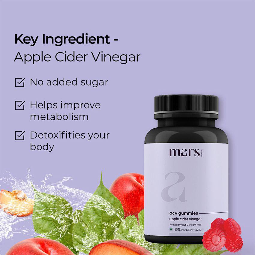 Mars by GHC ACV Gummies for Healthy Weight Management (30 No)