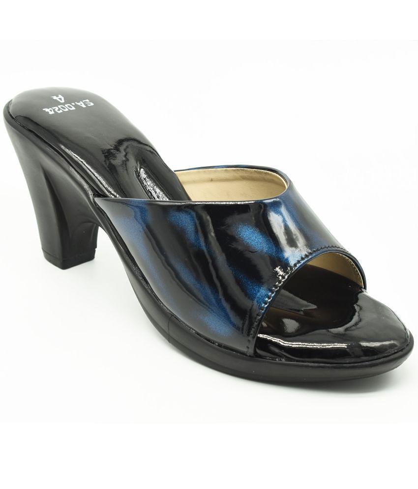 Dream Makers - Blue Women's Slip On Heels - None