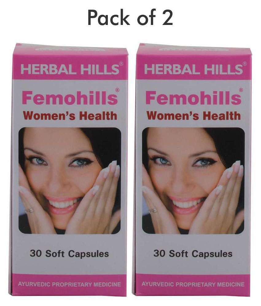 Herbal Hills Femohills 30 Capsule - Pack of 2 Capsule 1 mg