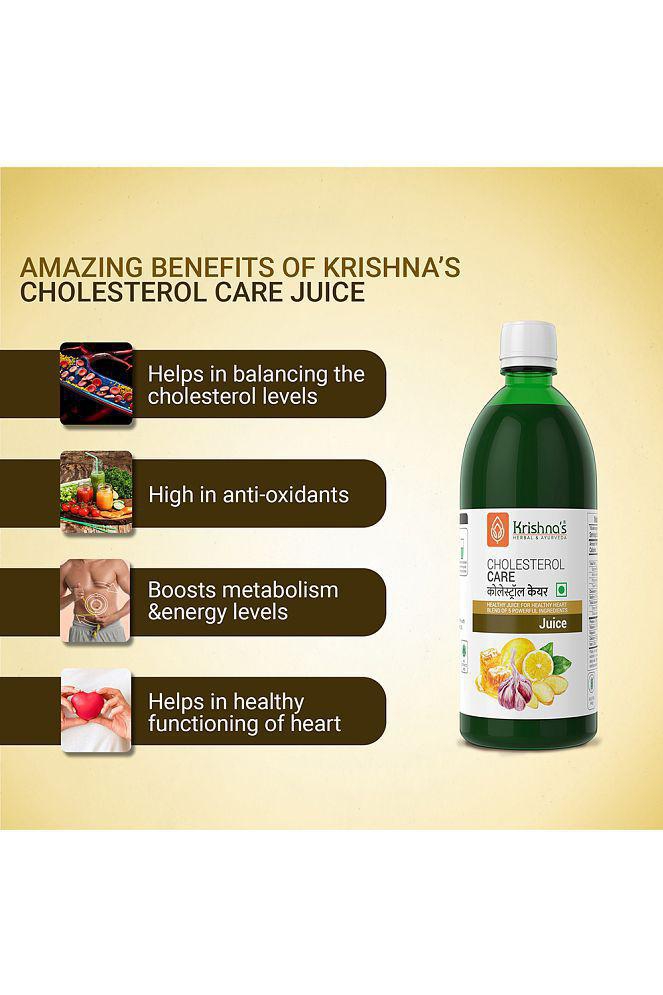 Krishna's Herbal & Ayurveda Cholesterol Care Juice 500 ml