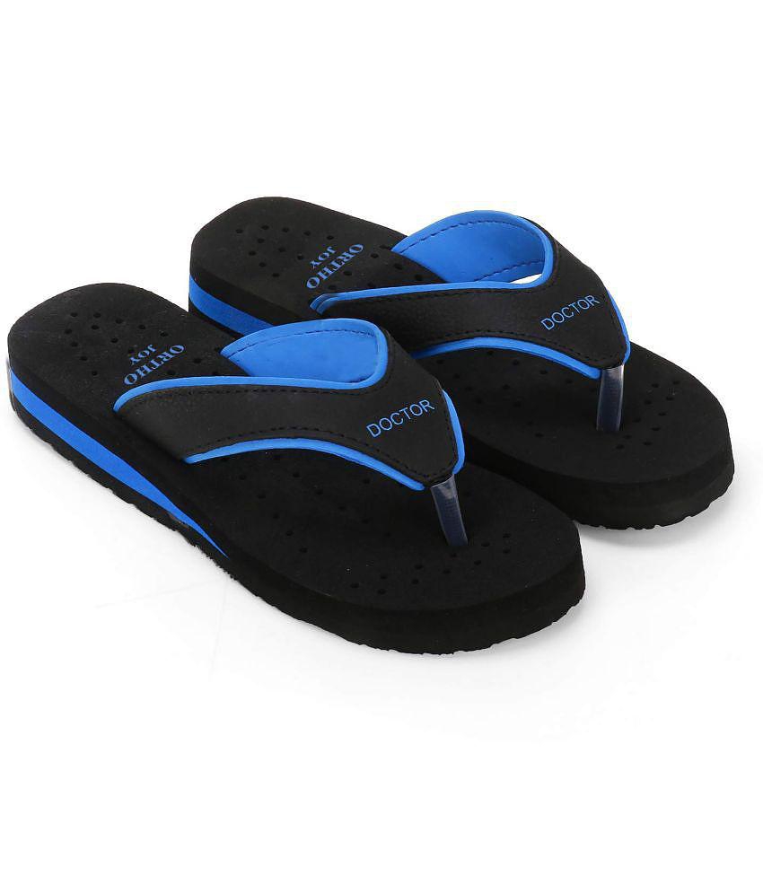 ORTHO JOY - Blue Women's Slipper - None