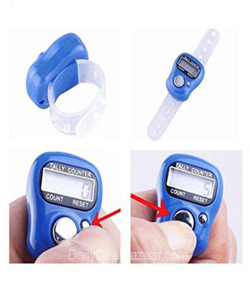 Mini Hand Tally Counter Finger Ring Digital Electronic Head Count, Japa Counter - S