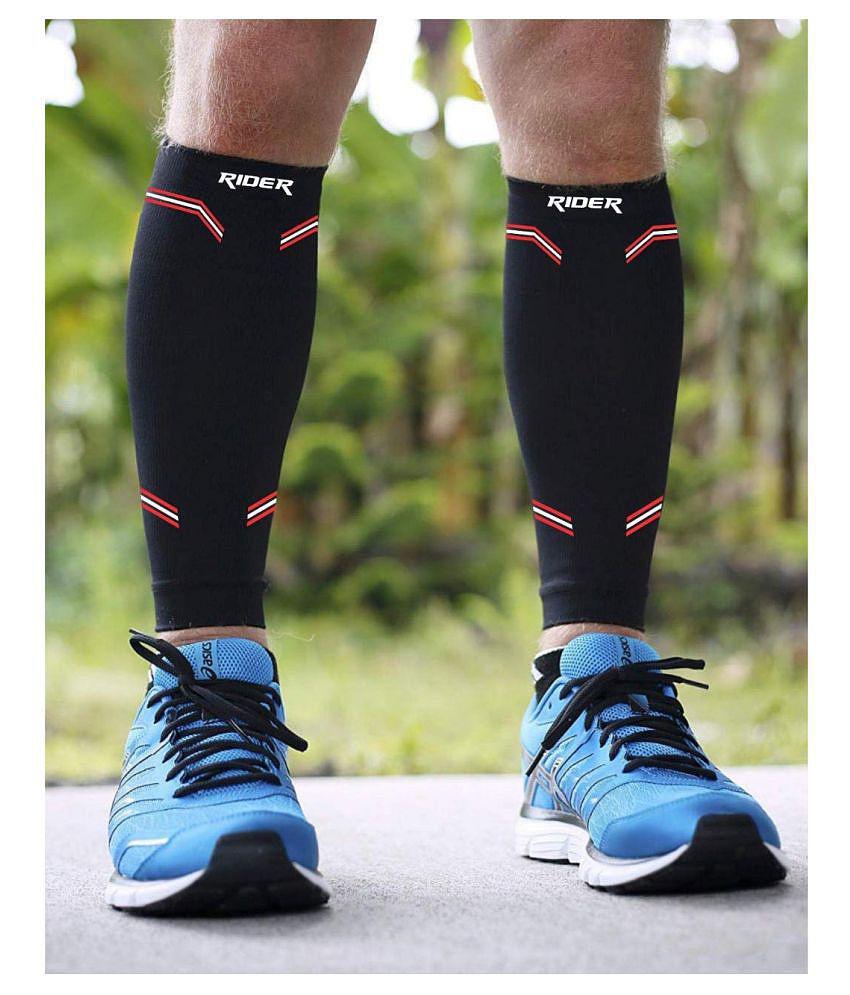 Just Rider Black Calf Support - M