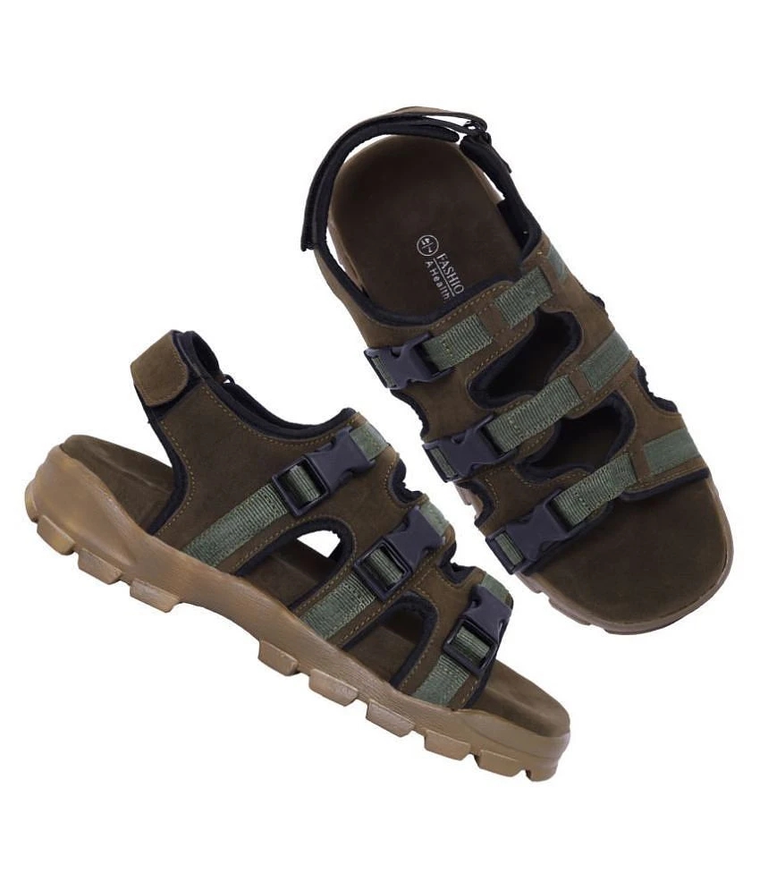 Modern Women Fashion Victim Green Suede Floater Sandals - 9 2025 at ShopCircuit | ONDC