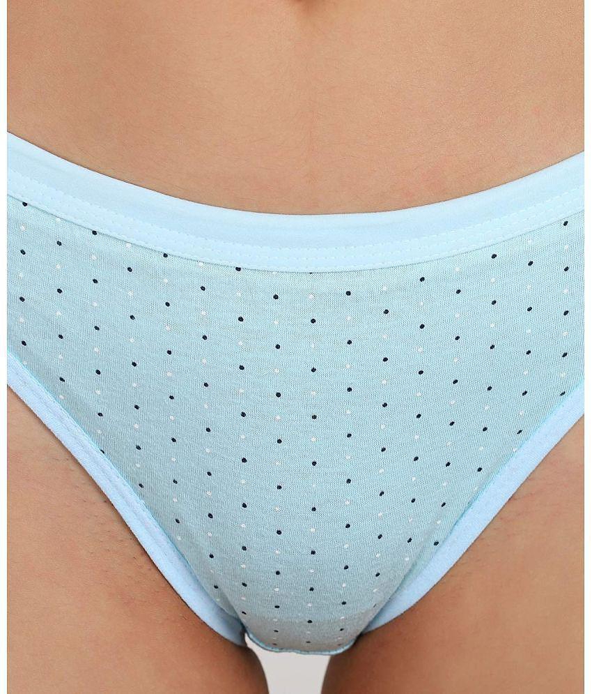 Elegant Men Kiran Enterprises - Multicolor Cotton Womens Bra & Panty Set ( Pack of 2 ) - None 20