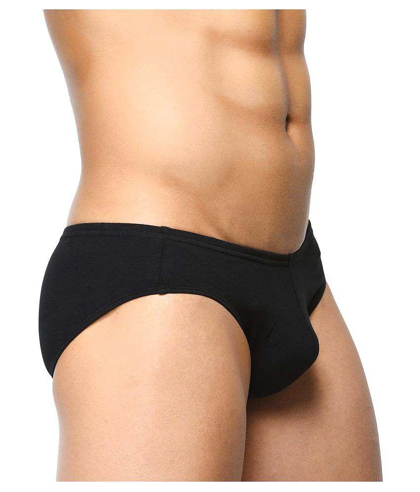 Affordable Men BASIICS By La Intimo - Multicolor Cotton Mens Briefs ( Pack of 2 ) - M 2025 at Sh