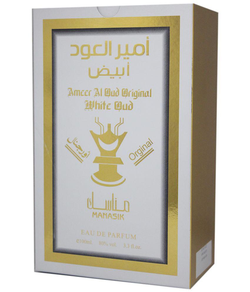 MANASIK - AMEER AL OUD WHITE  Eau De Perfume 100ml Eau De Parfum (EDP) For Unisex 1 ( Pack of 1 )