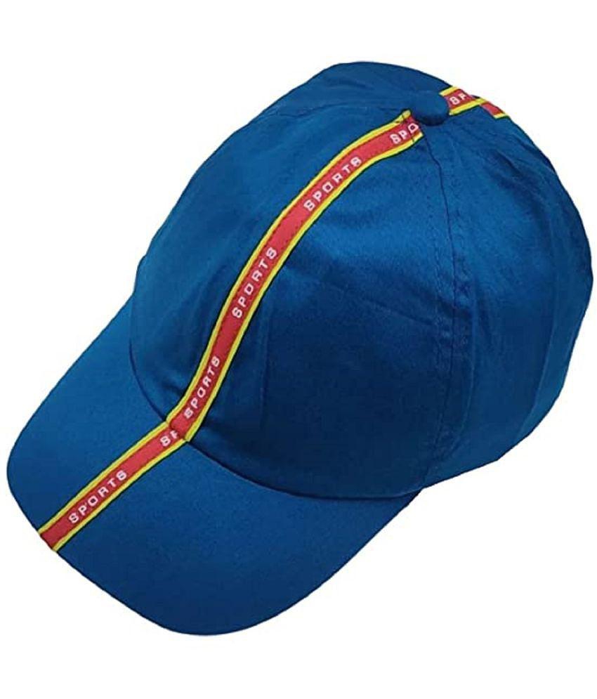 Chic Men Zacharias Baby Boy & Girl Kids Cotton Cap Sports (c-816_R.Blue_1-4 Years) (Pack of 1) R