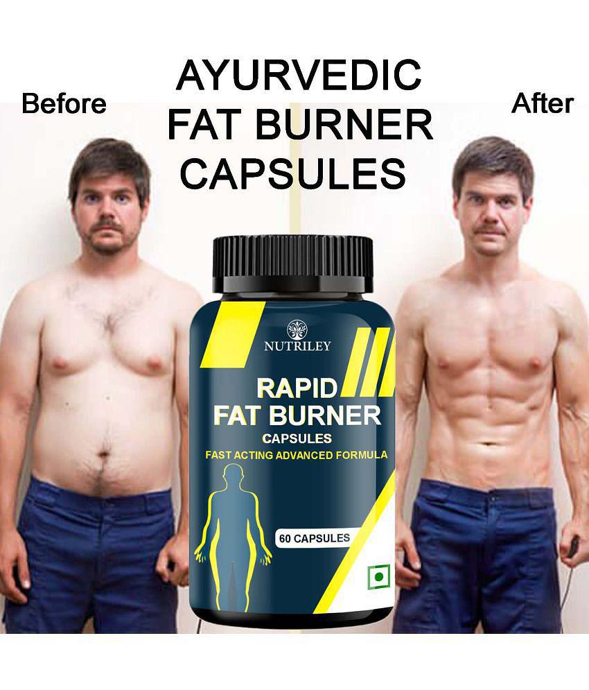 Nutriley Rapid Fat Burner, Fat loss, Fat cutter Capsule 60 gm Fat Burner Capsule