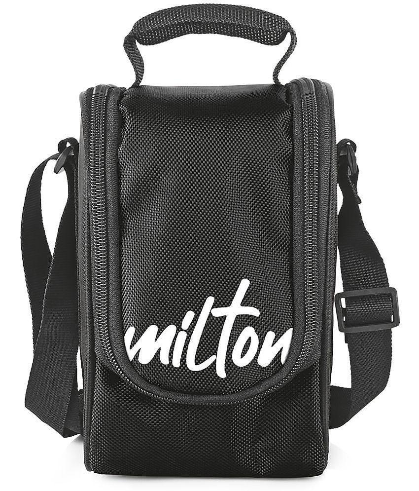 Milton Tasty 4 Stainless Steel Lunch Box, Black