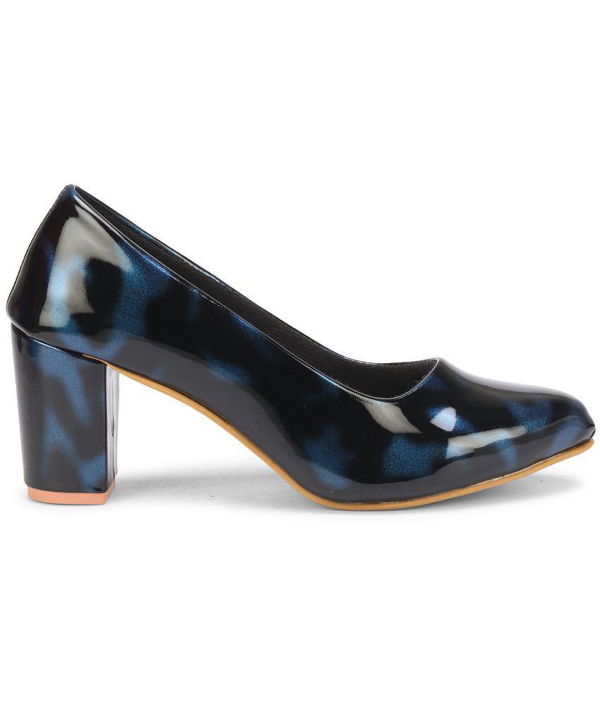 Ishransh - Blue Women's Pumps Heels - None