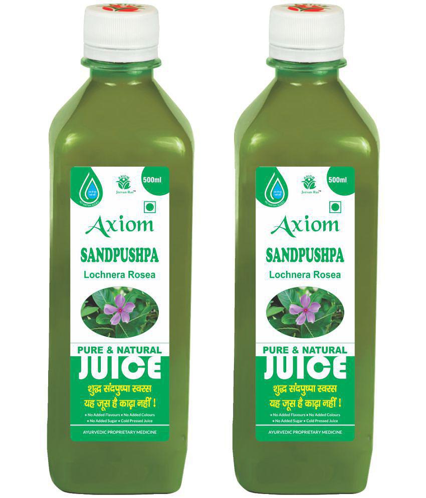 Axiom Sandpushpa Juice 500ml (Pack of 2) |100% Natural WHO-GLP,GMP,ISO Certified Product