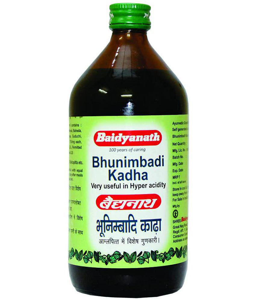 Baidyanath Bhunimbadi Kadha Liquid 450 ml Pack Of 1