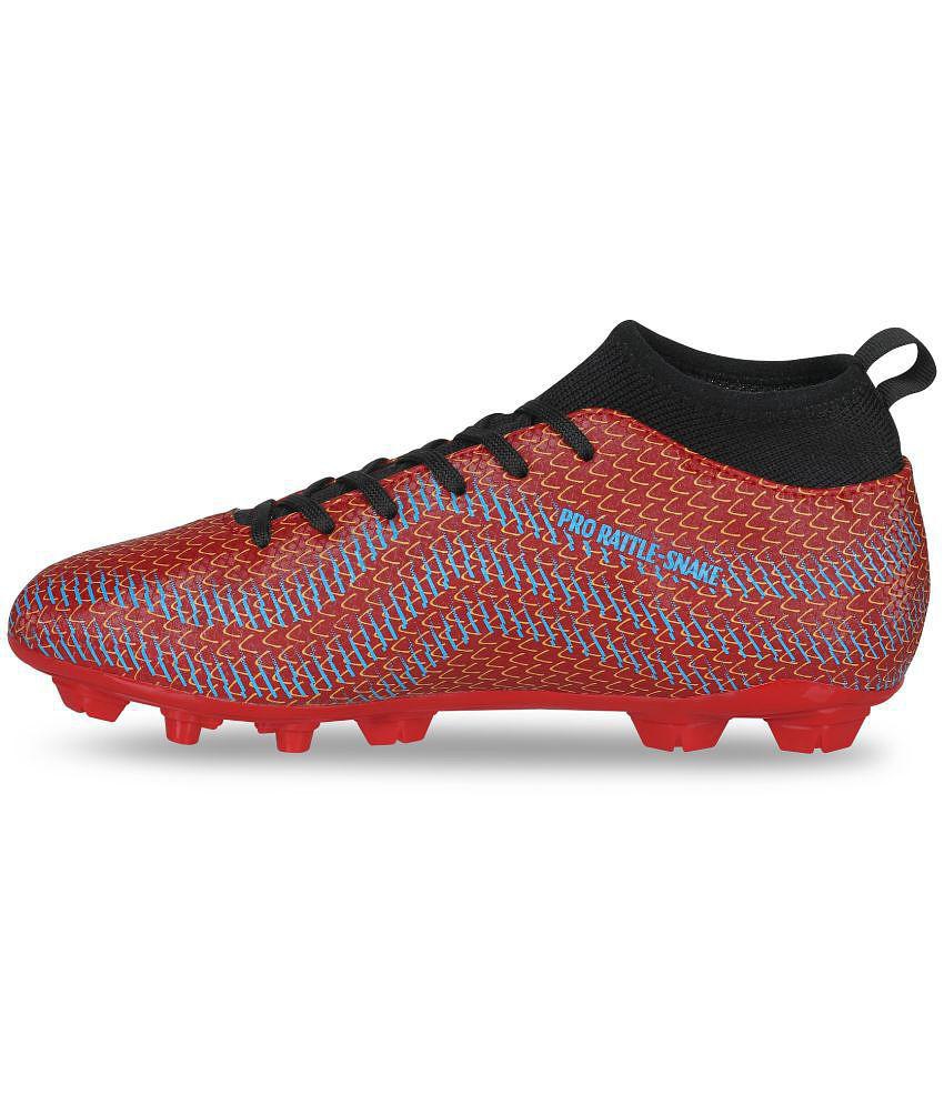 New Men Aivin AIVIN Pro R Snake Studds Male Red - 5 2025 at ShopCircuit | ONDC