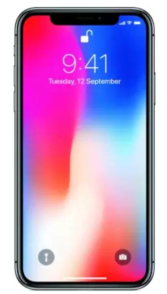 Refurbished iPhone X 3GB 64GB Fair Space Grey (1 Year Warranty )