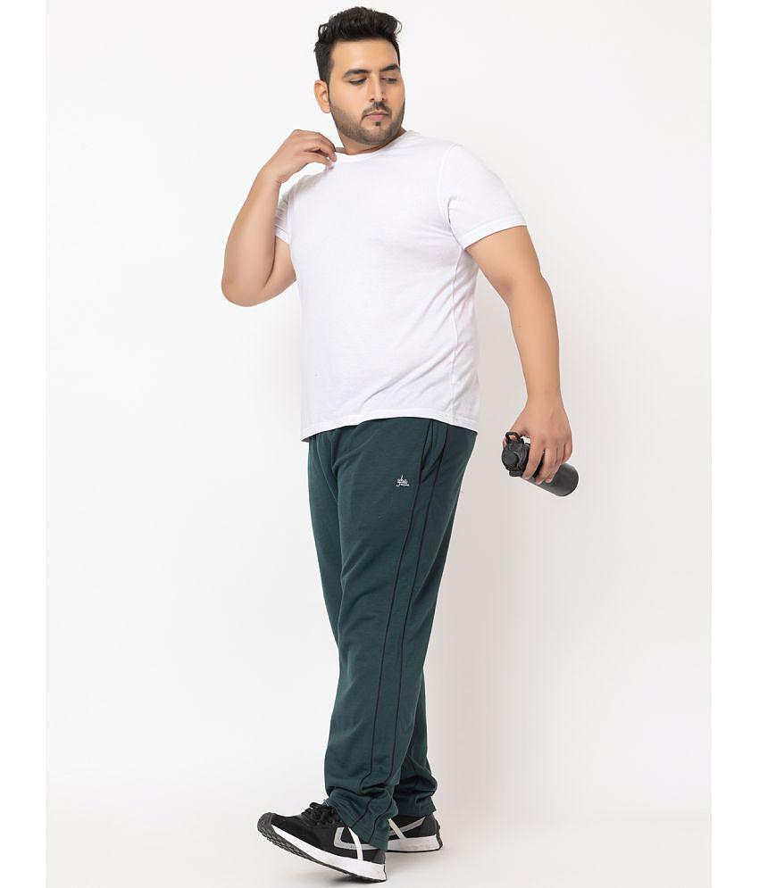 YHA - Green Fleece Mens Trackpants ( Pack of 1 ) - None