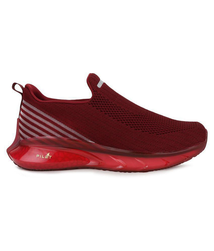 Campus PILOT PRO Maroon  Men's Sports Running Shoes - 9