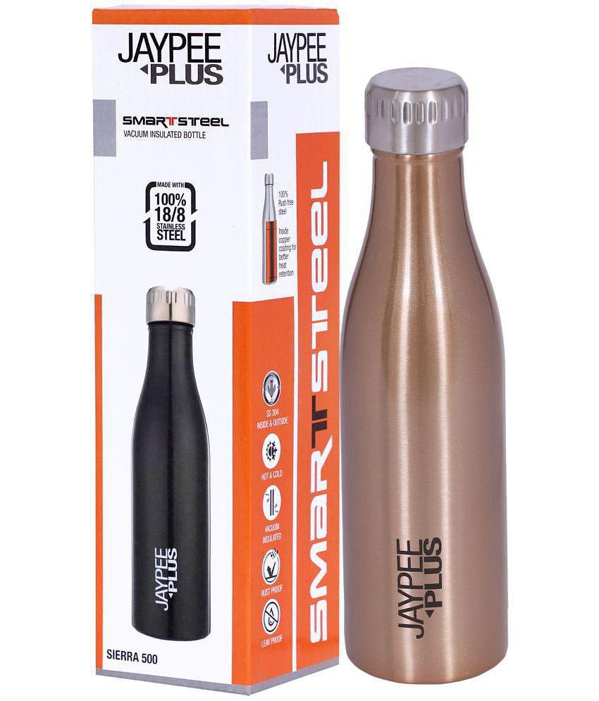 Jaypee Plus - Sierra 500  Copper 500 mL Water Bottle ( Set of 1 ) - Copper