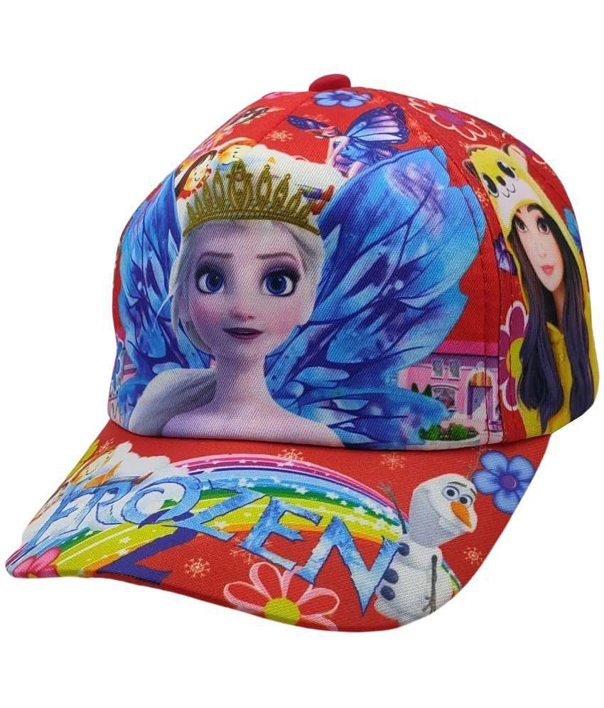 Chic Men Zacharias Unisex Kids Cotton Cap kc-16 Red_1-5 Years) (Pack of 1) - None 2025 at ShopCi