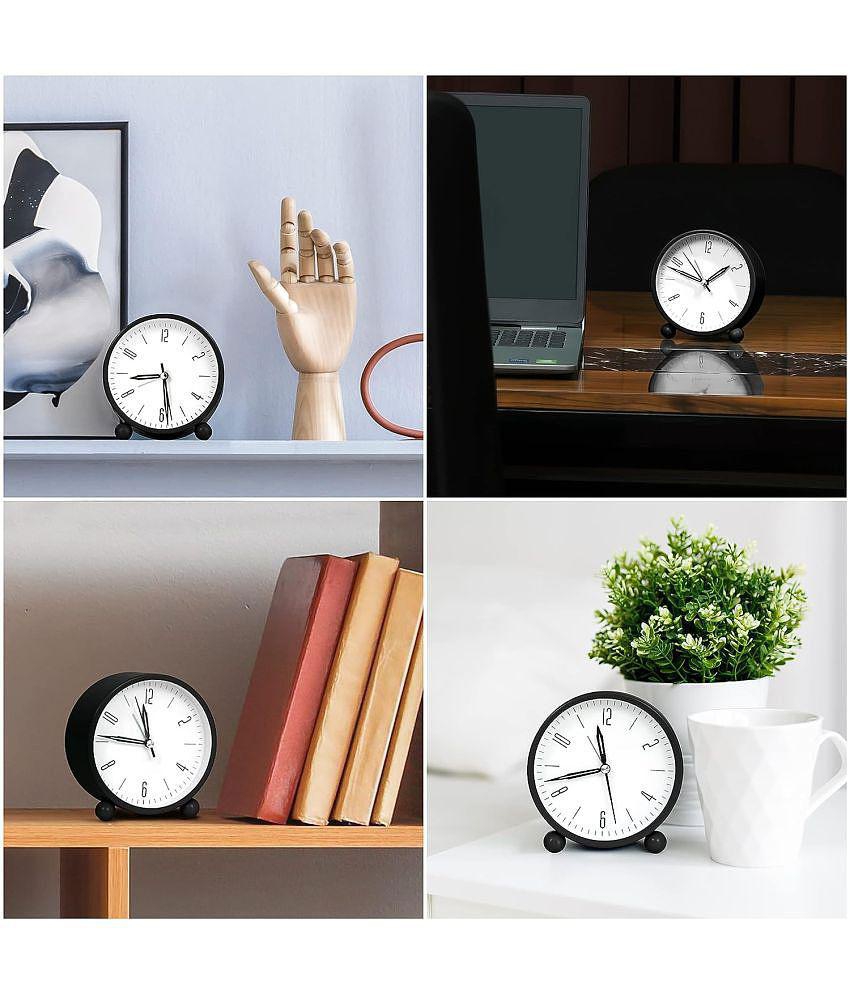 EIGHTEEN ENTERPRISE Analog PVC Circular Table Clock - Pack of 1