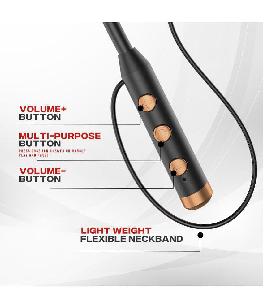 Bell  BLBHS 170  Bluetooth Bluetooth Earphone In Ear Powerfull Bass Gold