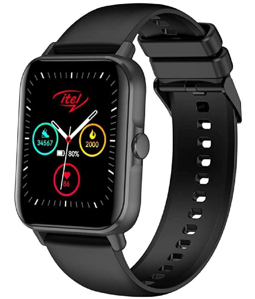 itel - 2ES Black Smart Watch