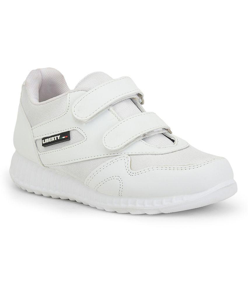 Premium Men Liberty - White Boys School Shoes ( 1 Pair ) - None 2025 at ShopCircuit | ONDC