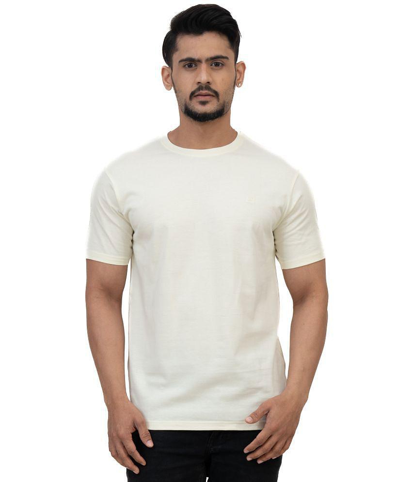 Chic Men Cotstyle - Yellow Cotton Regular Fit Men's T-Shirt ( Pack of 1 ) - None 2025 at ShopCir