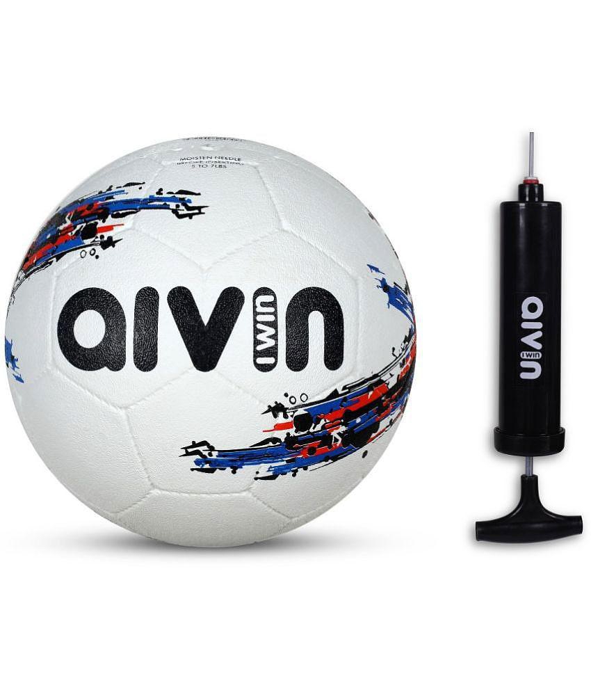 Aivin White Rubber Football ( Pack of 2 ) - 5