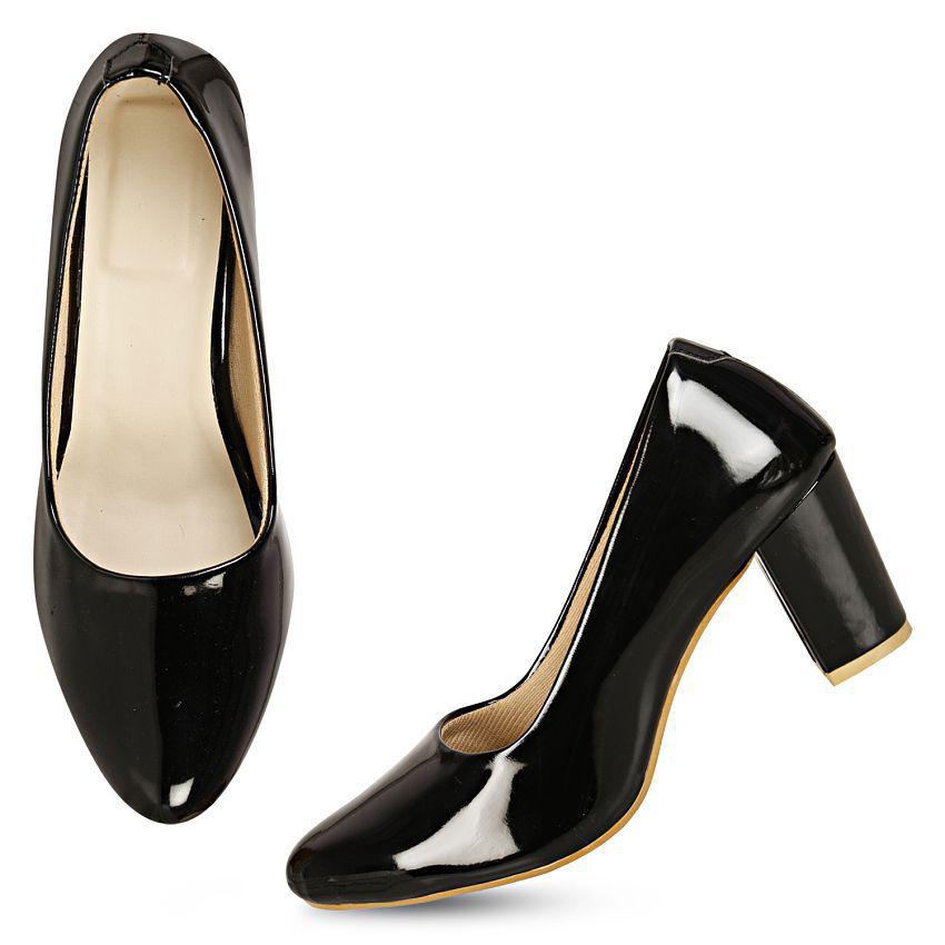 Ishransh - Black Women's Pumps Heels - None