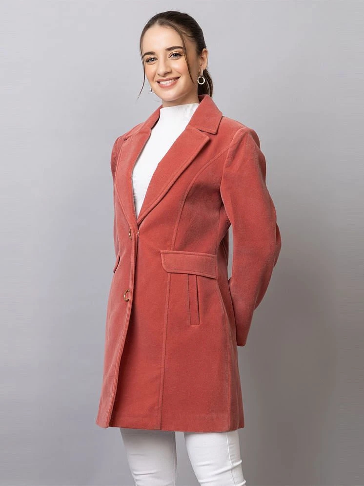 Top Women YHA - Tweed Pink Trench Coats Pack of 1 - None 2025 at ShopCircuit | ONDC