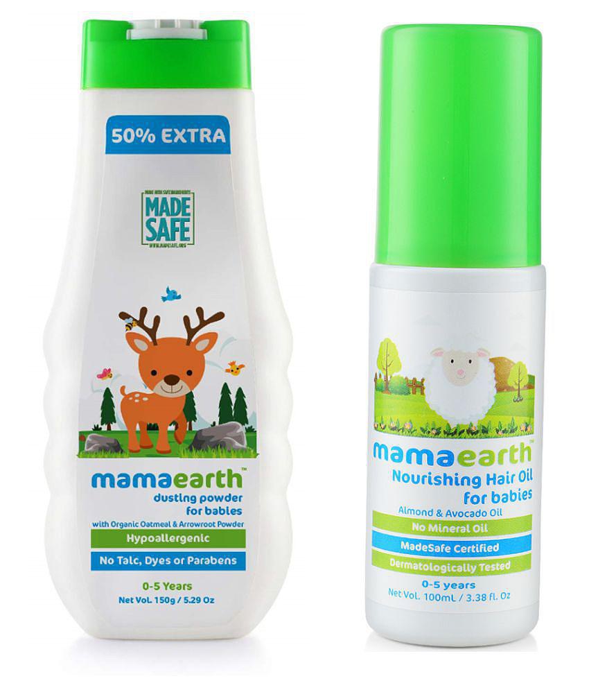 Mamaearth Natural Baby Powder 150 g ( 2 pcs )