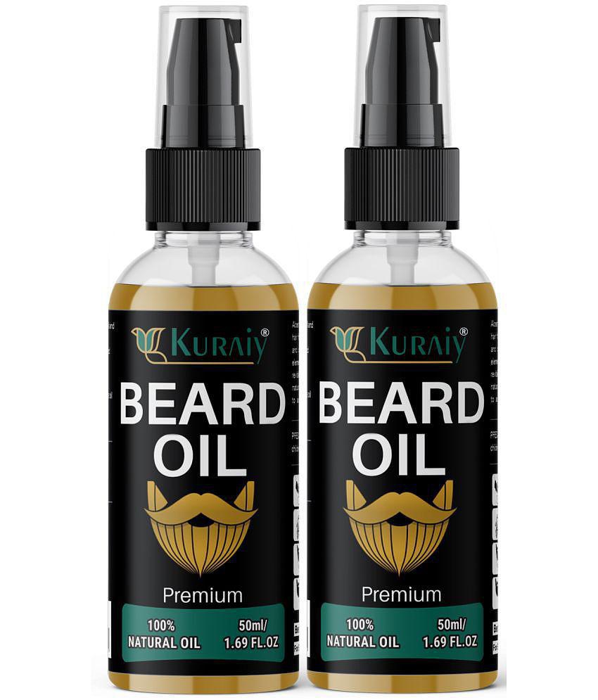 KURAIY - 50mL Volumizing Beard Oil ( Pack of 2 )