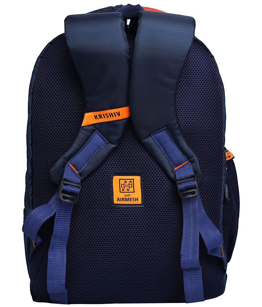 Affordable Men krishiv - Orange Polyester Backpack ( 25 Ltrs ) - Orange 2025 at ShopCircuit | ON
