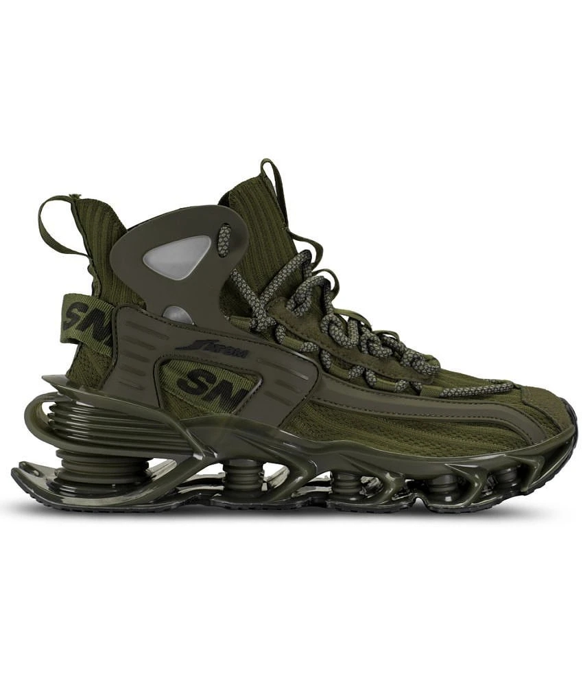 New Men atom Alpha Predator Olive Mens Sneakers - None 2025 at ShopCircuit | ONDC