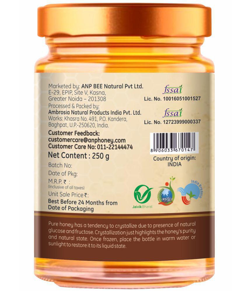 ANP BEE Honey Organic CinamonHoney 250 g