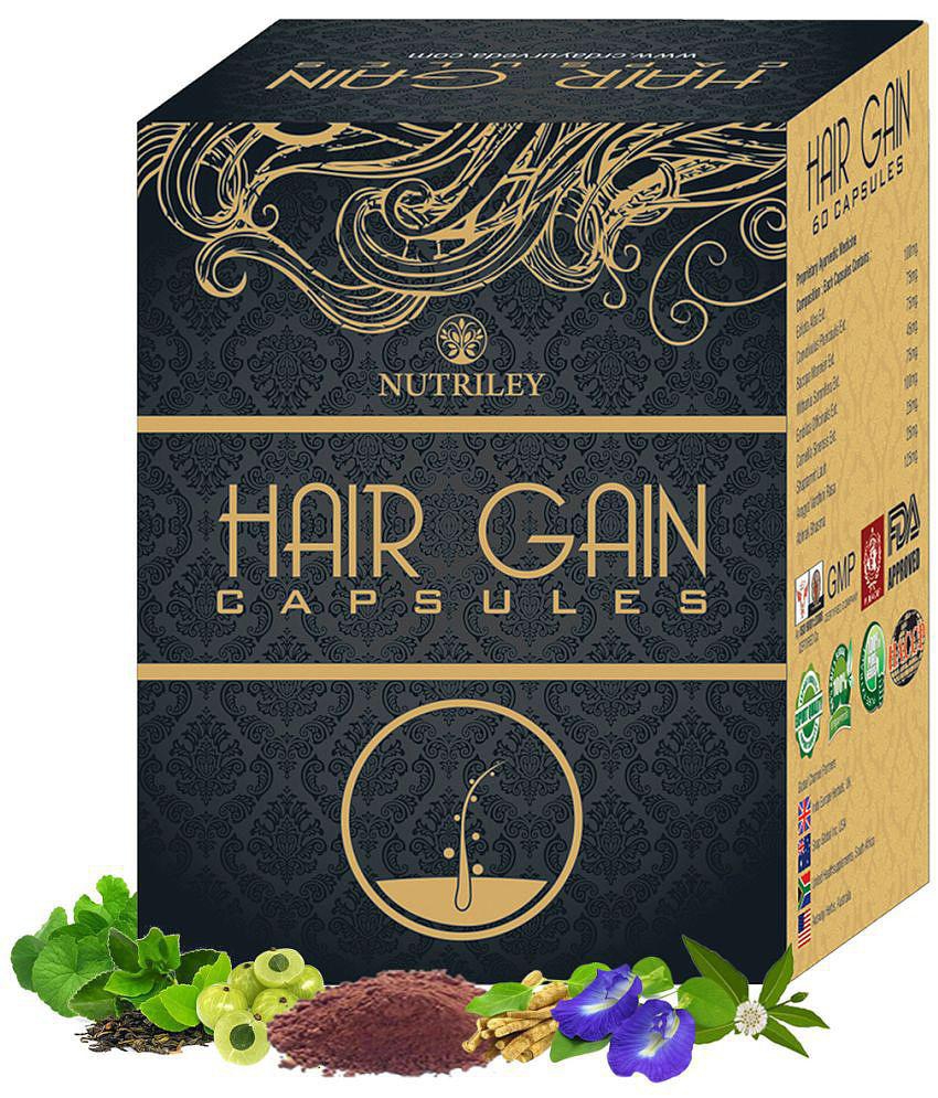 Nutriley Hair Growth Capsule, Hair Gain Capsule 60 gm Pack Of 1