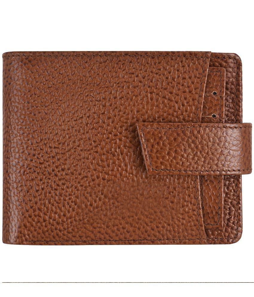 Modern Men GEEO Mud Brown Leather Mens Two Fold Wallet ( Pack of 1 ) - Mud Brown 2025 at ShopCir