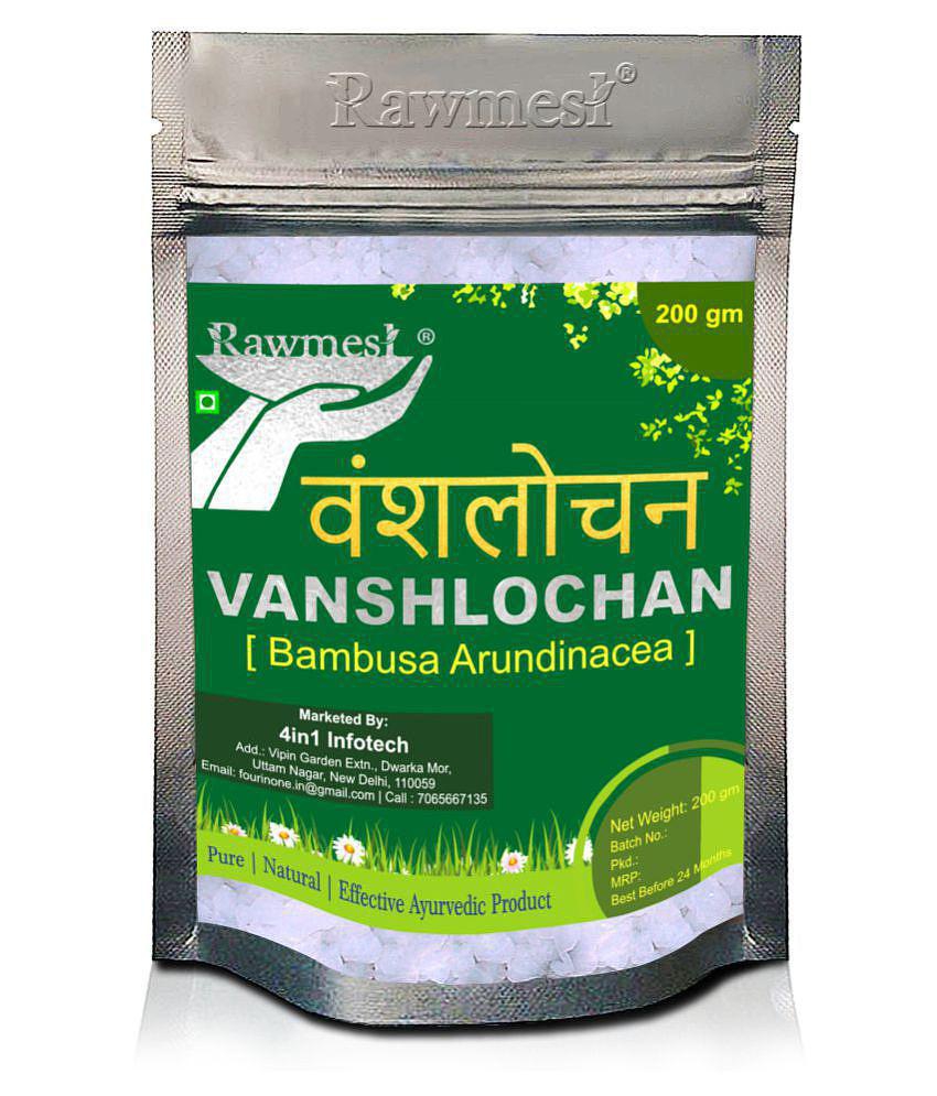 rawmest Vanslochan| Bambusa | Tabaasheer Paste 200 gm Pack Of 1