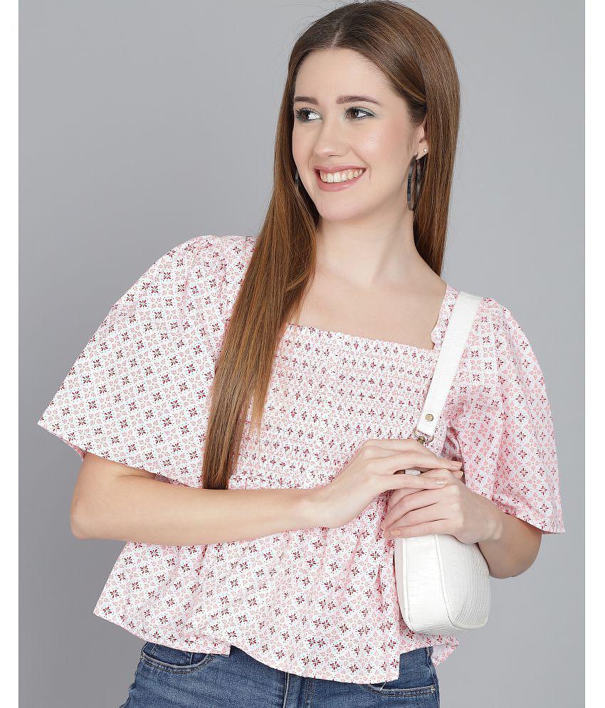 New Men Addyvero - Pink Rayon Women's Empire Top ( Pack of 1 ) - S 2025 at ShopCircuit | ONDC