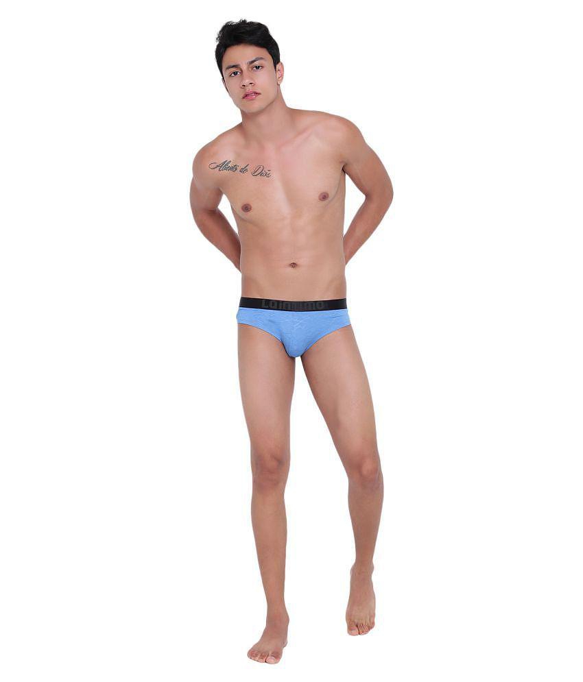 Top Men La Intimo - Blue Polyester Mens Briefs ( Pack of 1 ) - M 2025 at ShopCircuit | ONDC