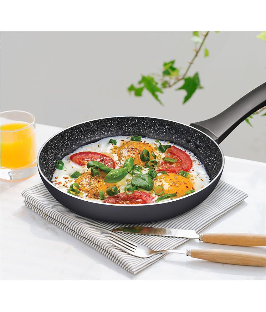 Milton Pro Cook Granito Induction Fry Pan, 20 cm, Black