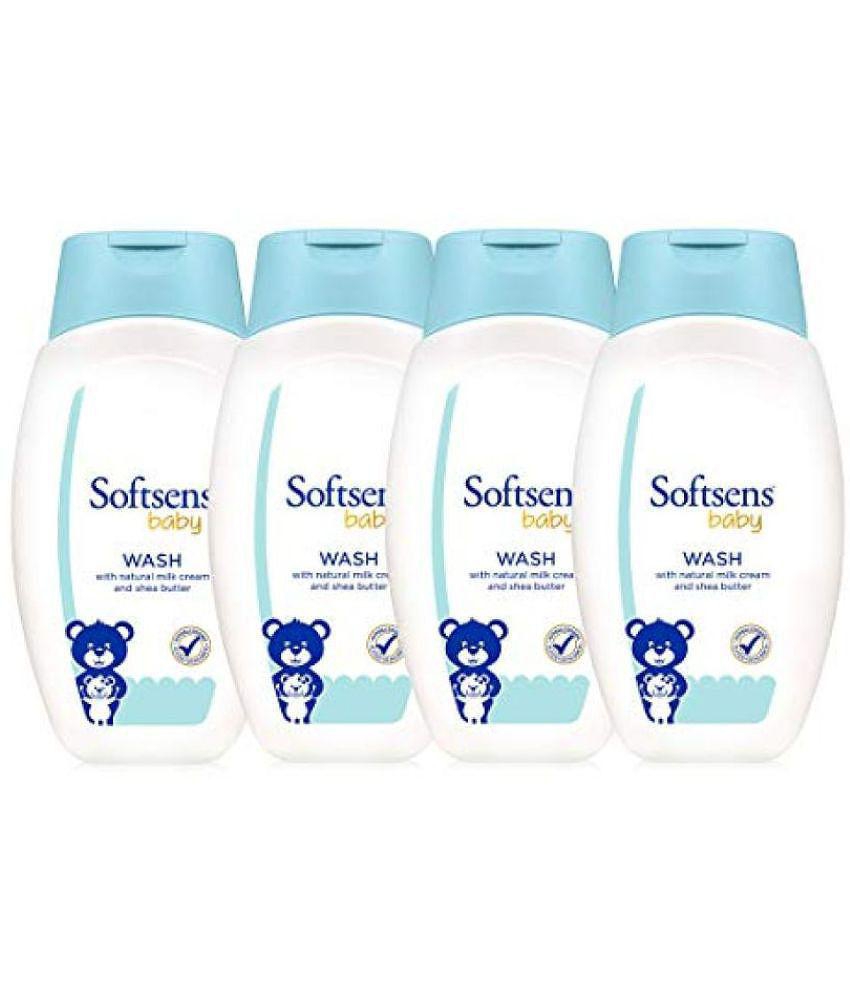 Softsens Natural Baby Body Wash 200 ml ( 4 pcs )