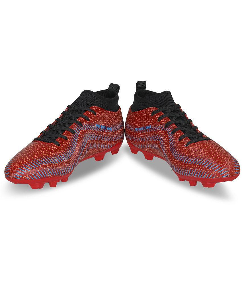 New Men Aivin AIVIN Pro R Snake Studds Male Red - 5 2025 at ShopCircuit | ONDC
